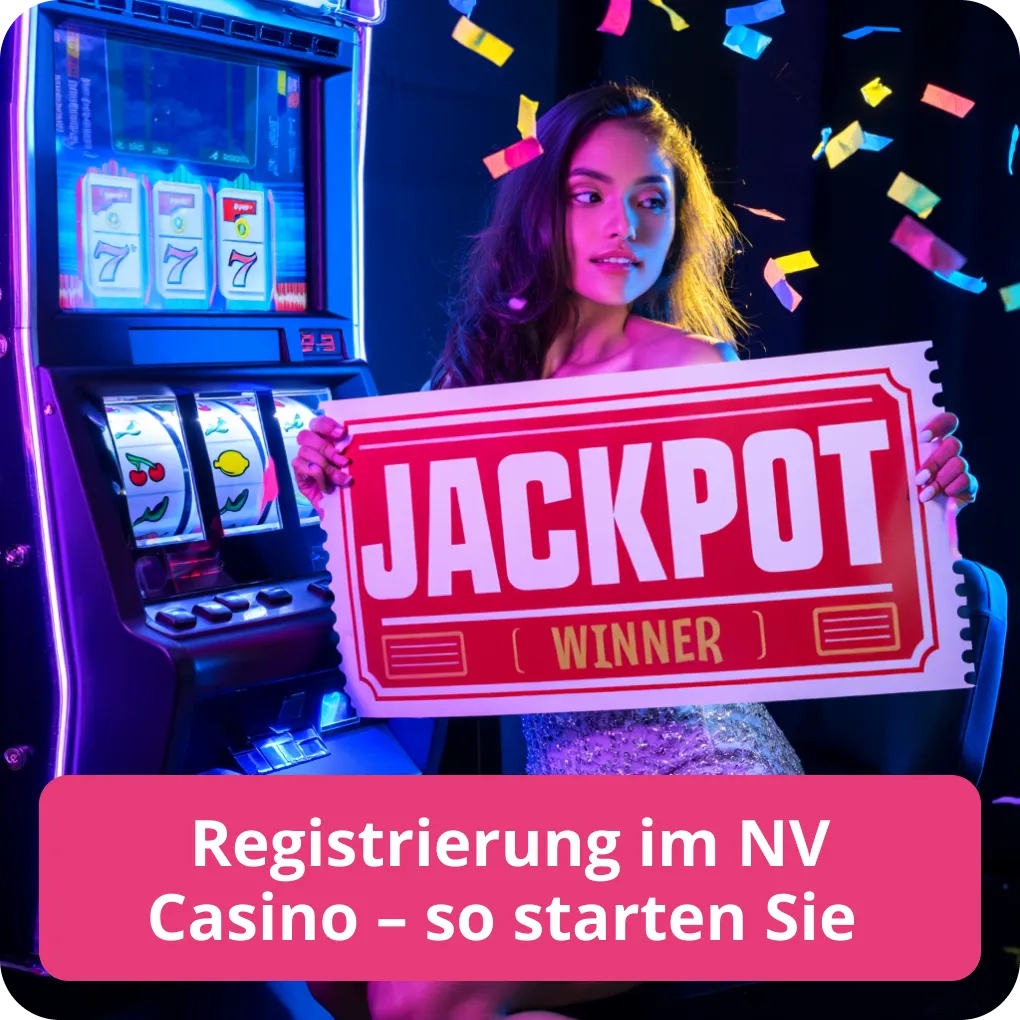 Registrierung im NV Casino – so starten Sie